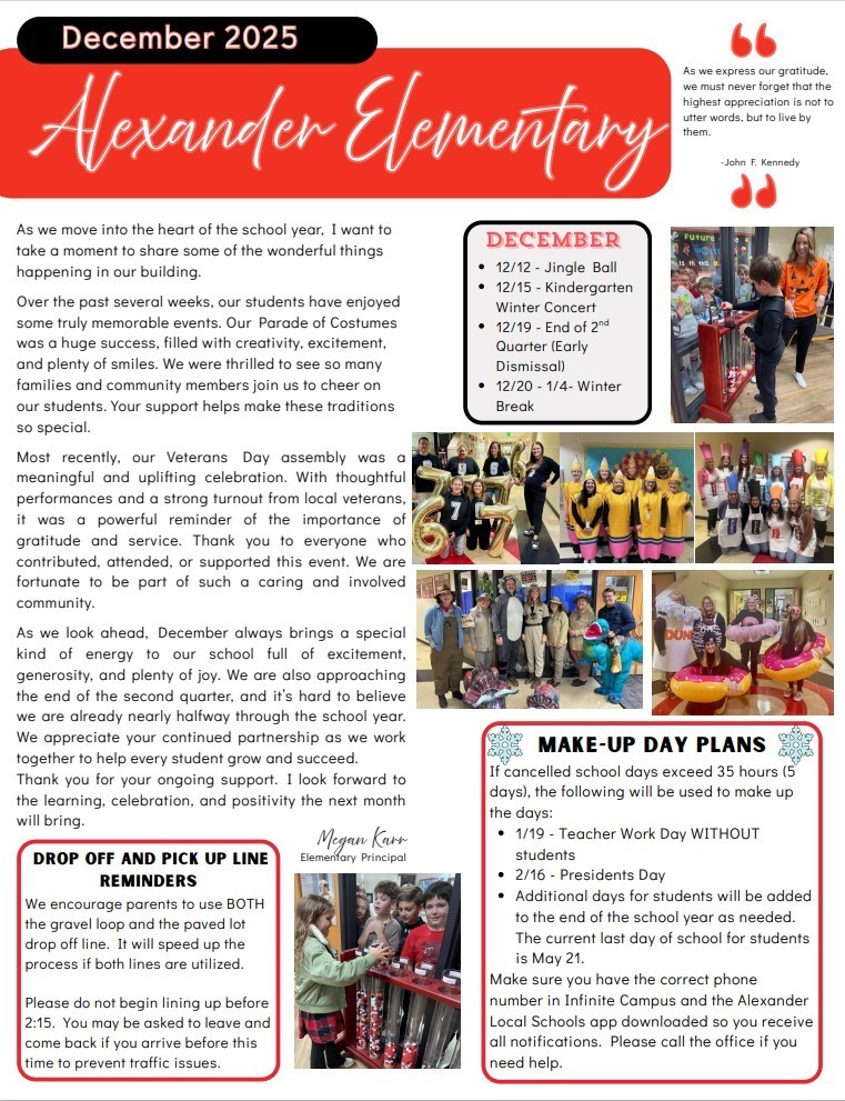 Newsletter Page 1