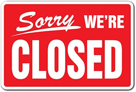 closed