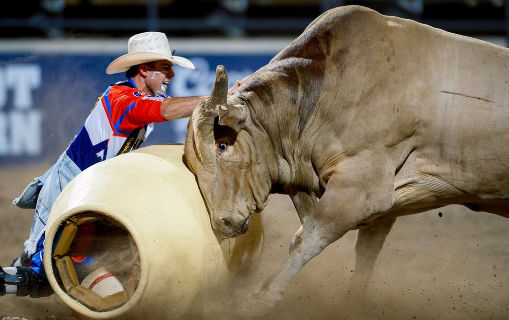 Connor Kimbrough Class of 2019 - Bull Fighting