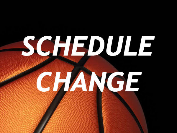 Girls Basketball Schedule Change