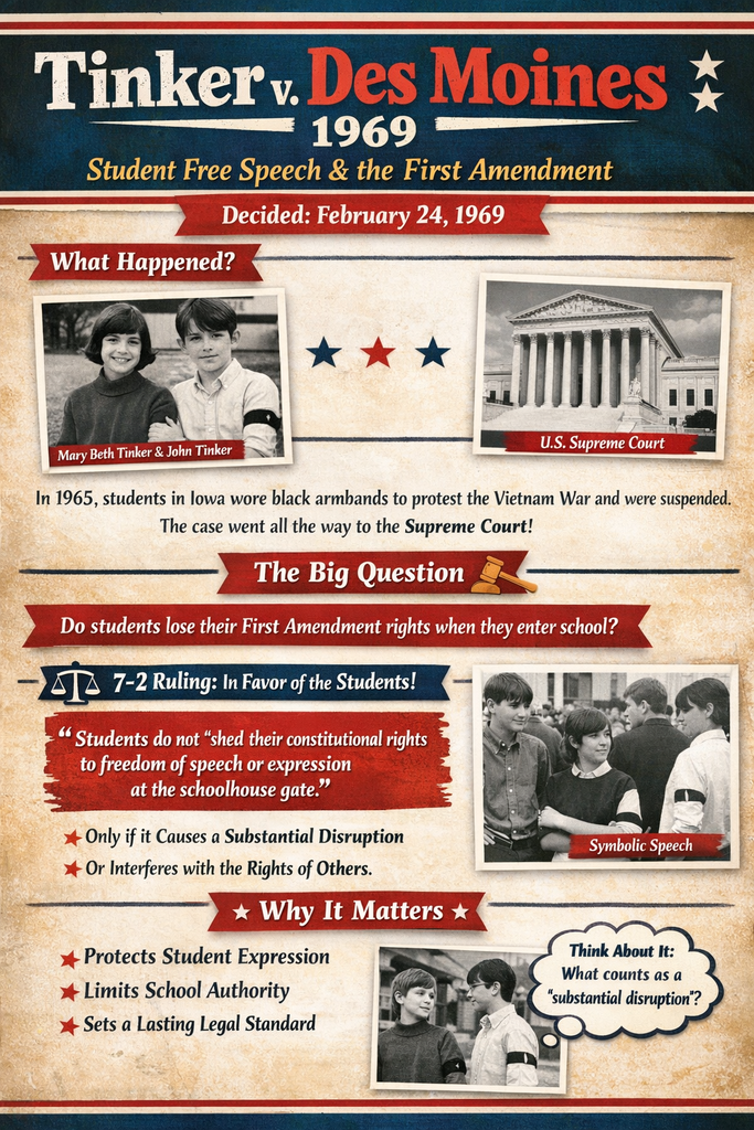 Tinker vs Des Moines