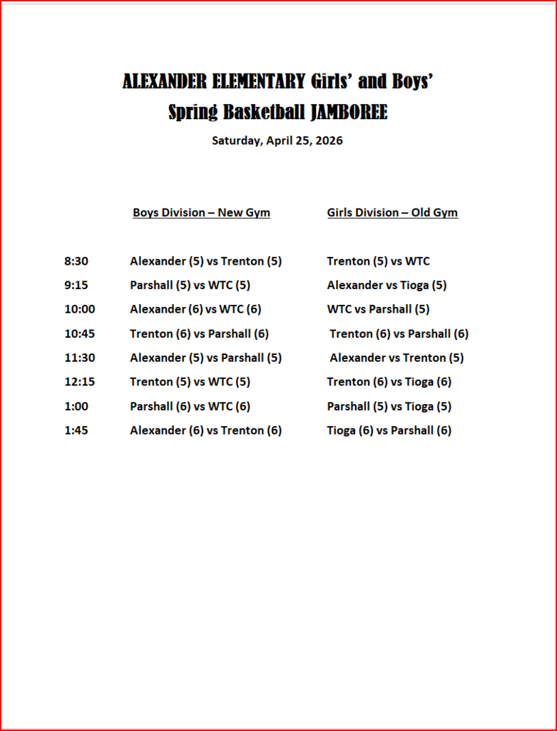 Elementary Basketball 