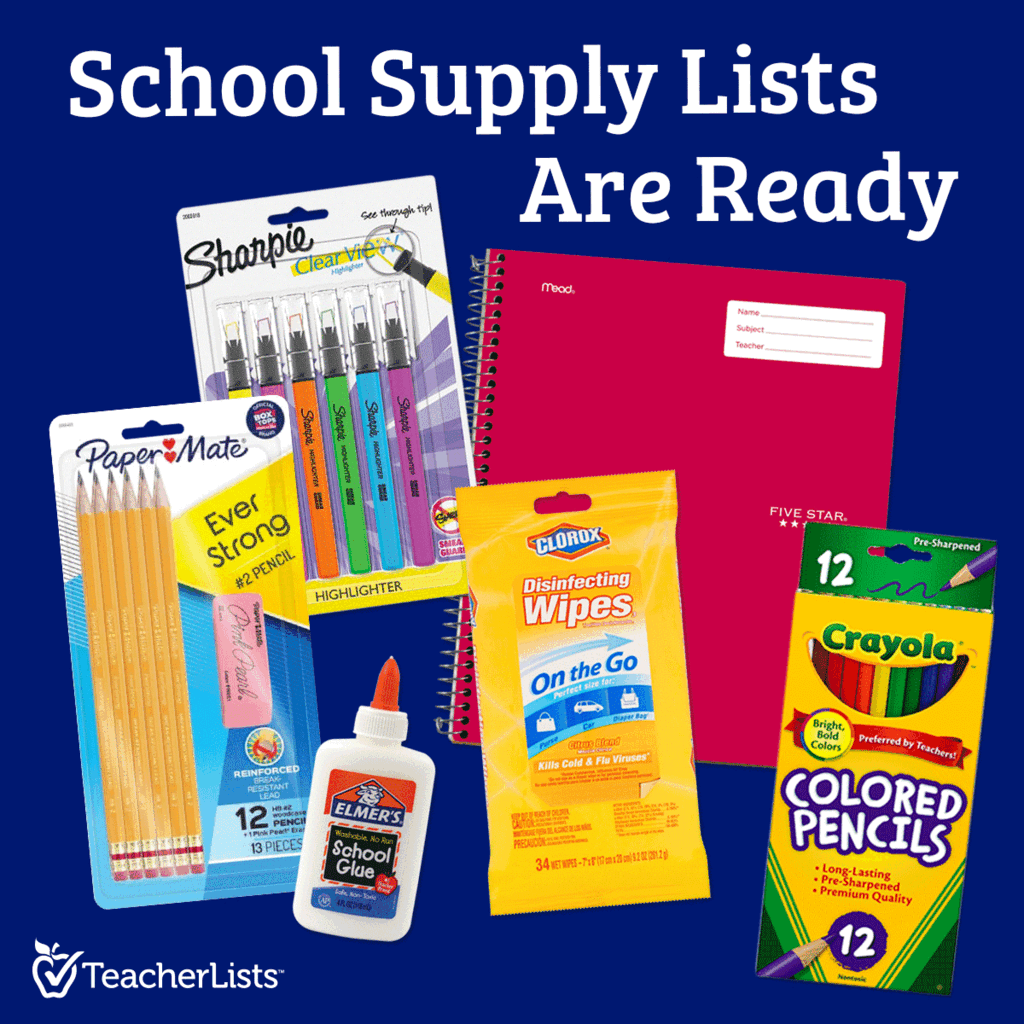 School Supply List