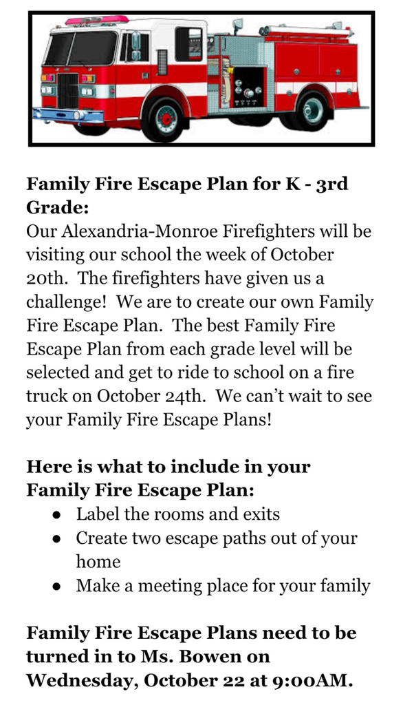 fire escape plan