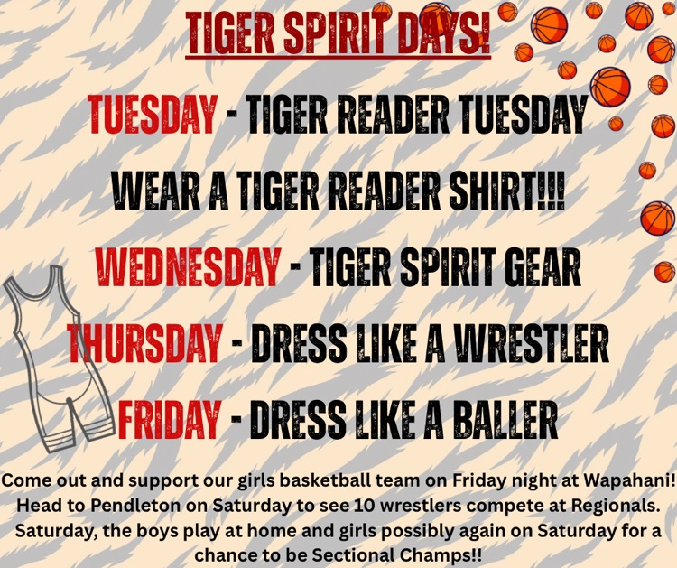 Tiger spirit days!