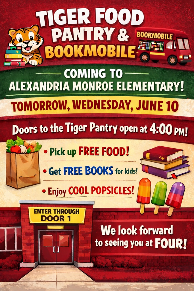 food pantry and bookmobile