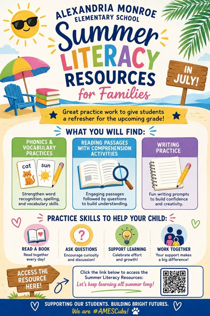 resources for families- July