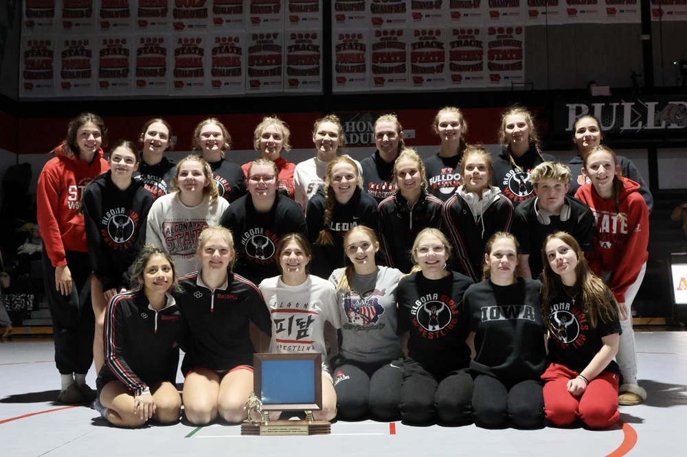 Girls' NCC wrestling champions 2025-2026