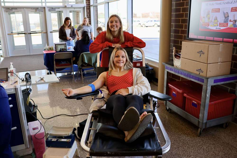 Natalie Johnson blood drive 2026