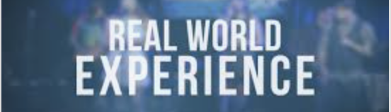 Real world experiences