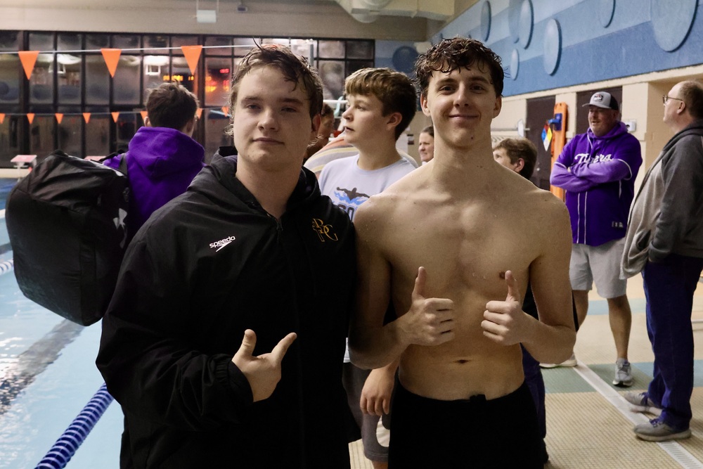 Robets and Doocy swim 2026