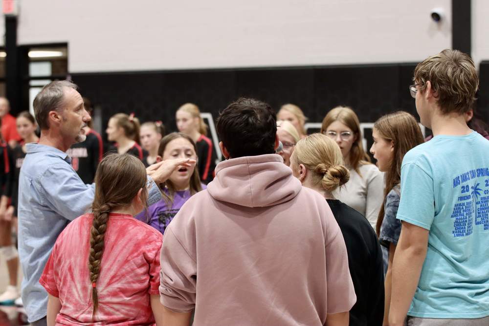 National Anthem volleyball 2025