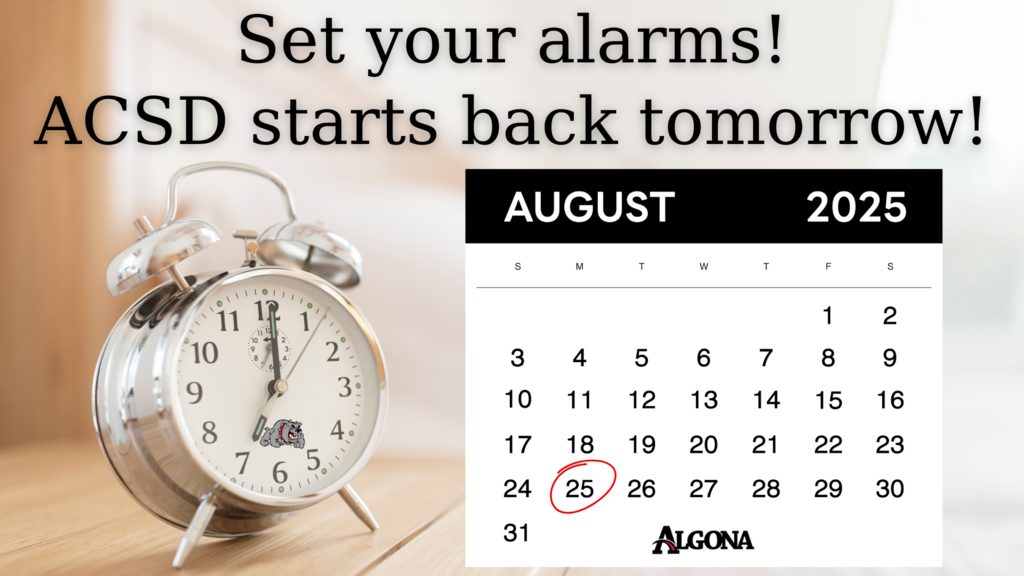Set Your Alarms