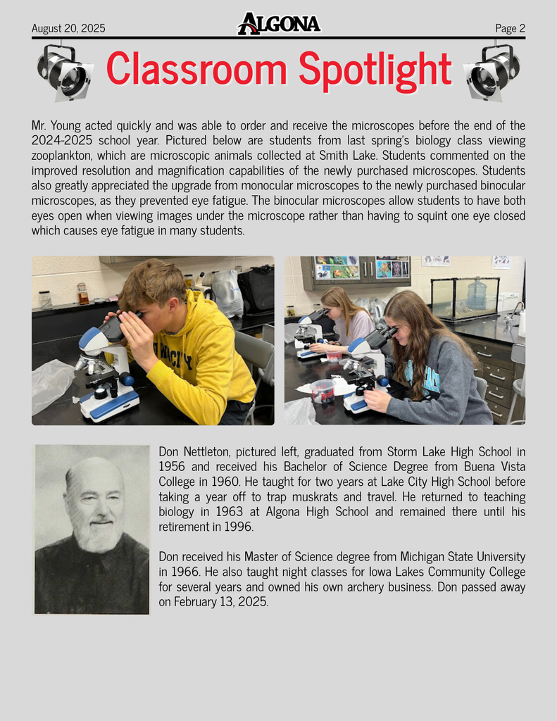 Classroom Spotlight 2