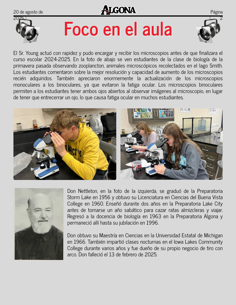 Classroom Spotlight 2