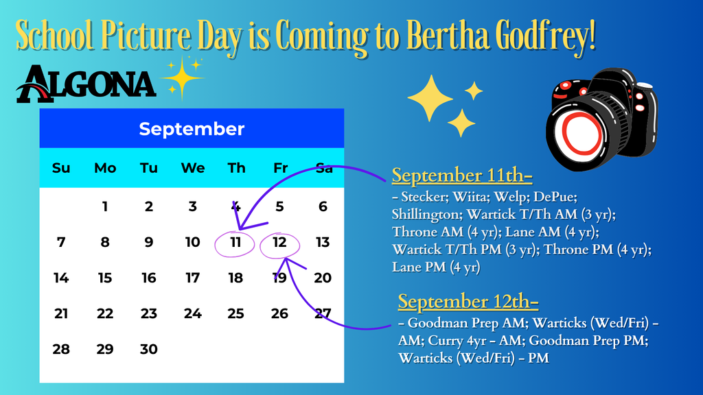 School Picture Day 2025-Bertha Godrey