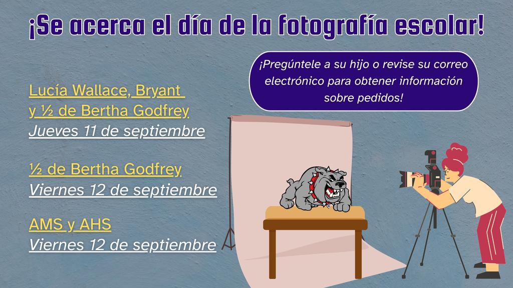 School Picture Day- Spanish