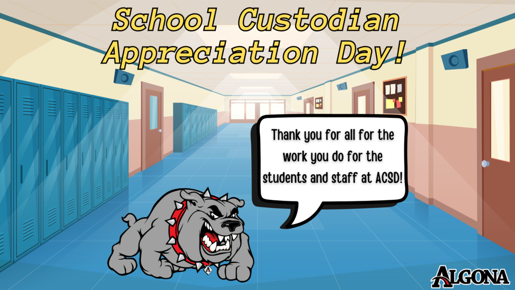 School Custodian Appreciation Day!