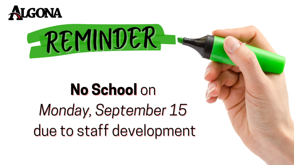 No School Reminder