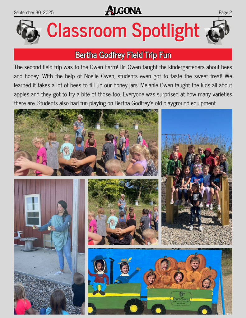 Kinder Field Trip Fun
