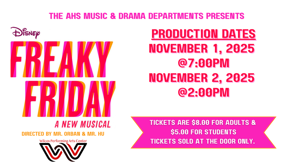 Freaky Friday Musical-flyer 