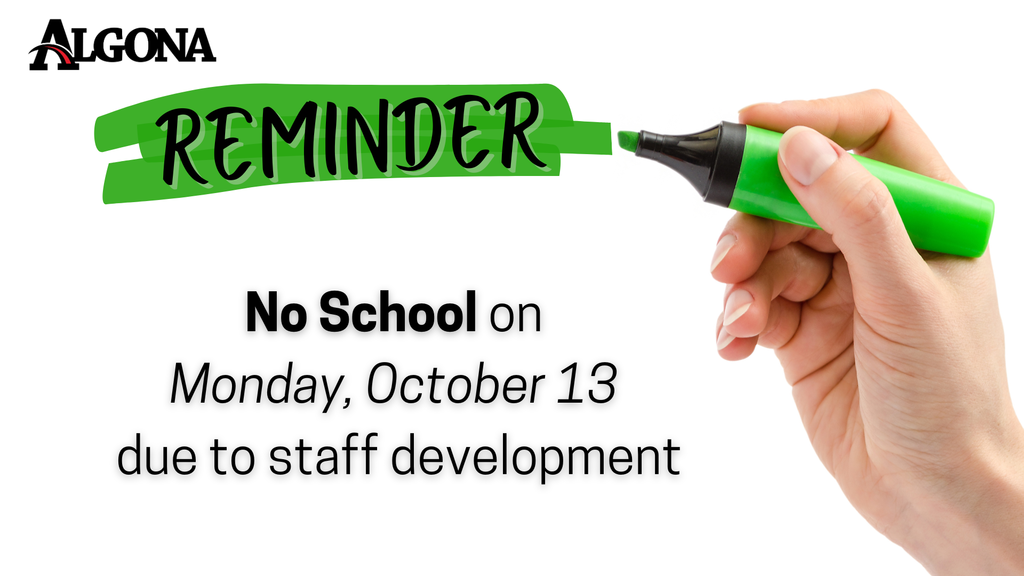 No School- Staff Development