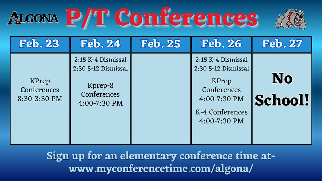 Conferences this week