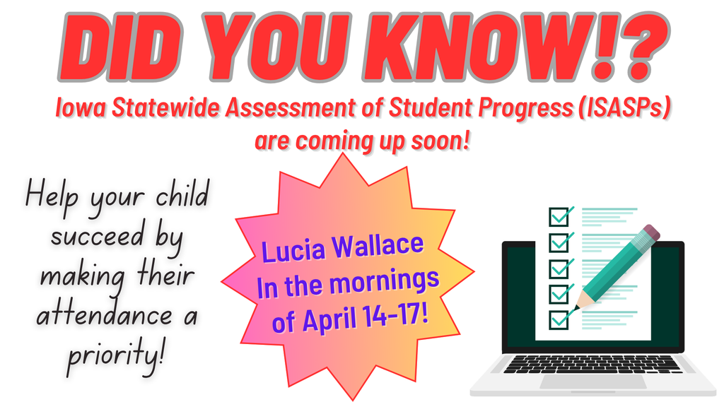 Lucia Wallace ISASP Testing