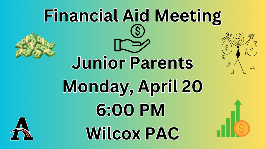 Financial Aid Night April 20@6pm