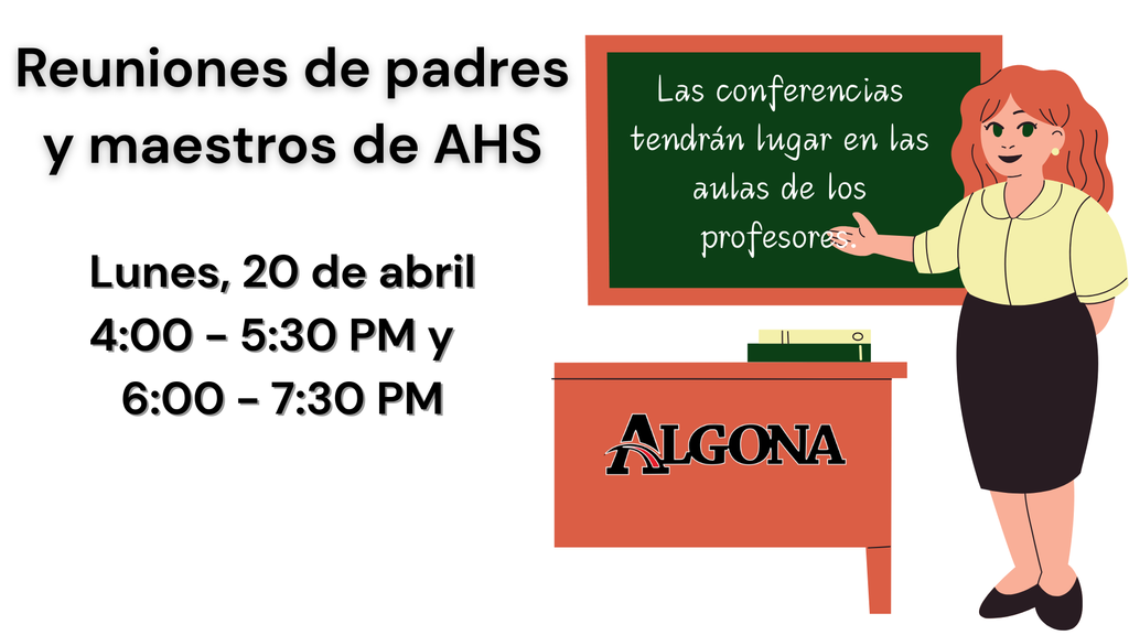 AHS Parent/Teacher Conferences are tonight