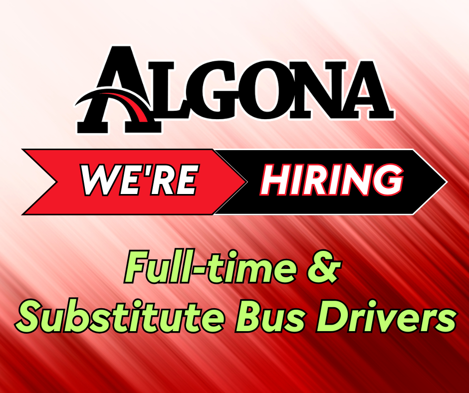 Hiring full-time & substitute bus drivers