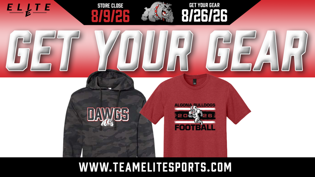 Algona Football Gear