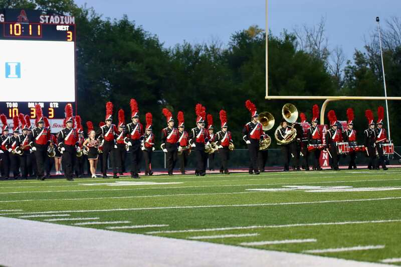 Band day field show 2026