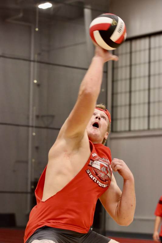 Homecoming muscle volleyball 2025