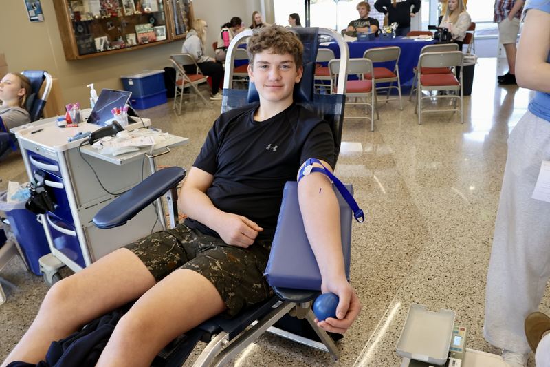 Kieden Wingerson blood donation 2026