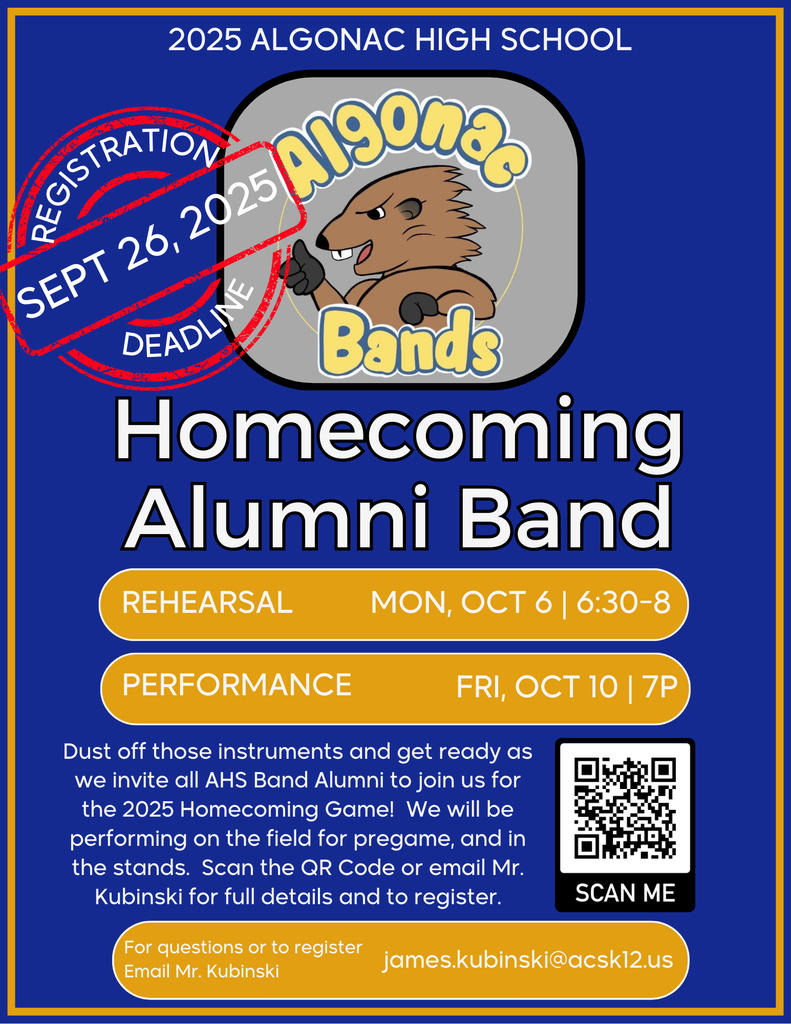 homecoming alumni band invite