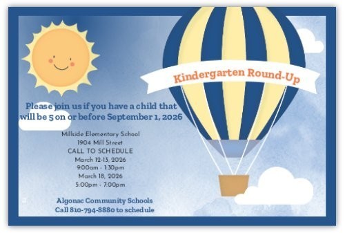 kindergarten roundup 2026
