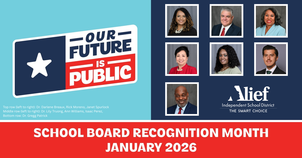 Thumbnail photos of 7 members of the school board