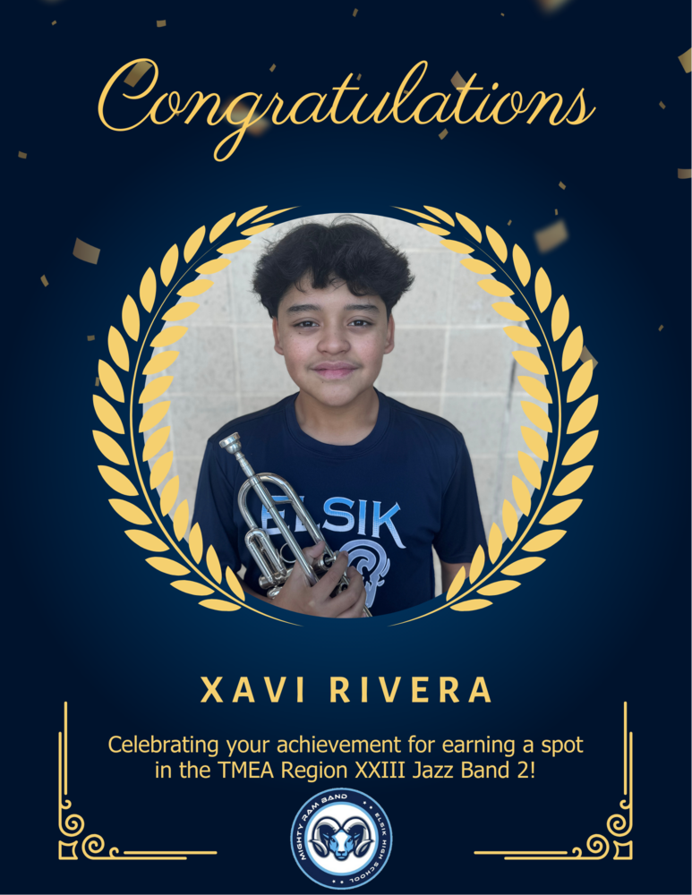Elsik HS- Jazz Student Xavi