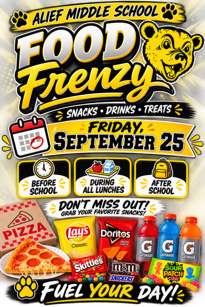 Food Frenzy  September 25th 