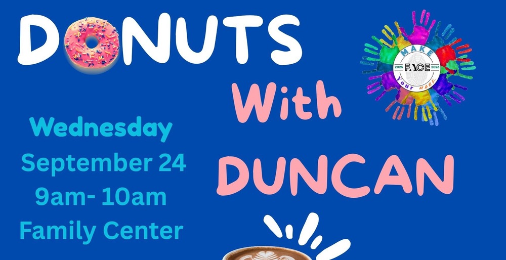 donuts with Duncan