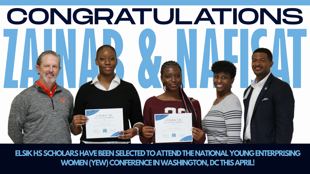 Zainab & Nafisat are attending YEW in Washington, DC.!