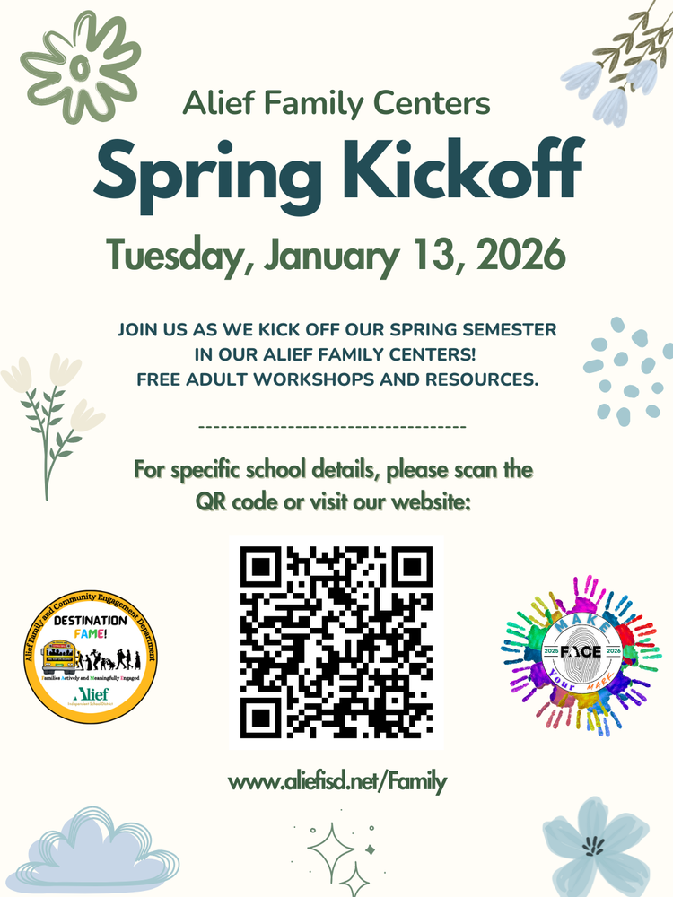 spring kickoff flyer