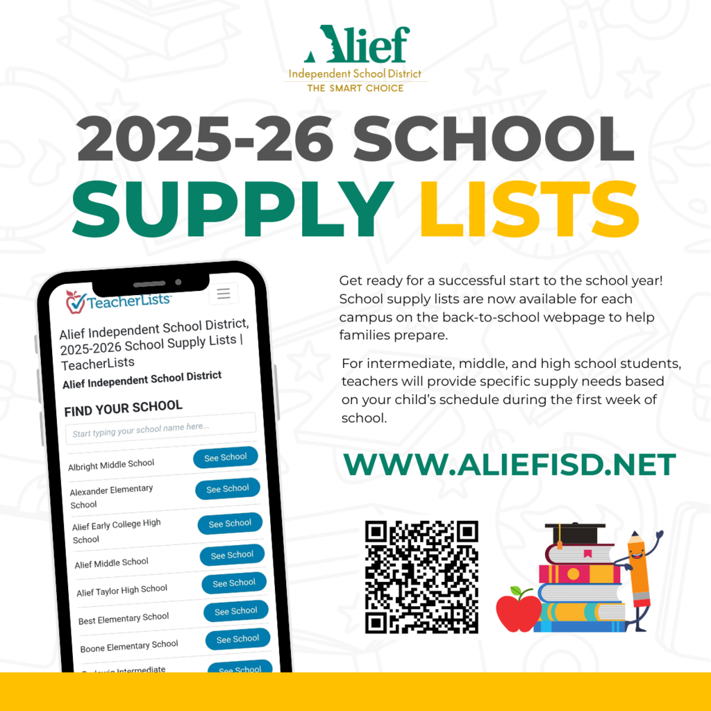 School Supply List