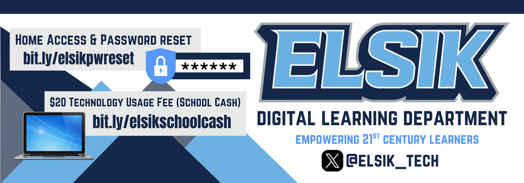 Elsik Digital Learning Department Info