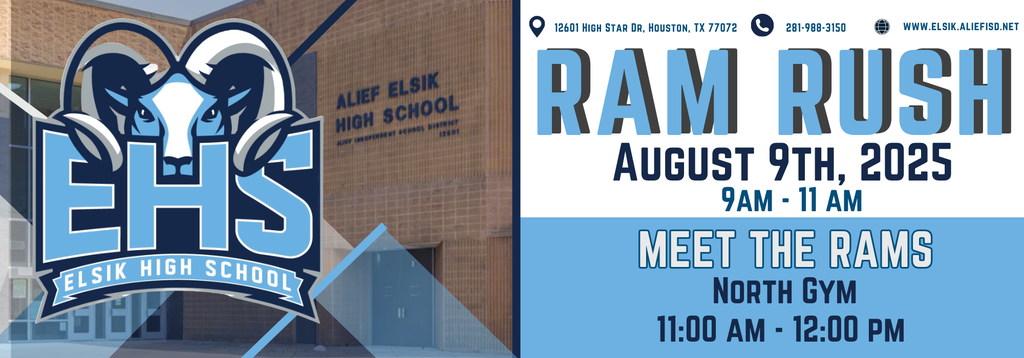 Another Flyer for Ram Rush and Meet the Rams
