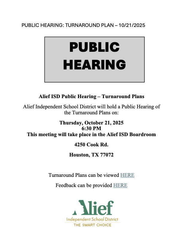 Public Hearing Notice