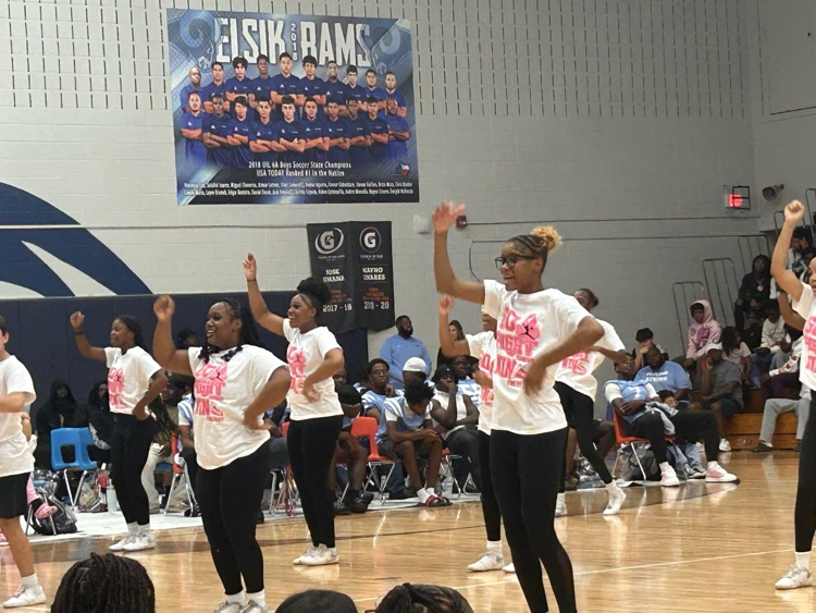 ππ Itβs PINK OUT time, Rams! ππ We turned up the energy for our Pink Out Pep Rally! Our gym was filled with spirit, excitement, and a sea of PINK as we come together to celebrate Ram pride and support the fight against breast cancer.
