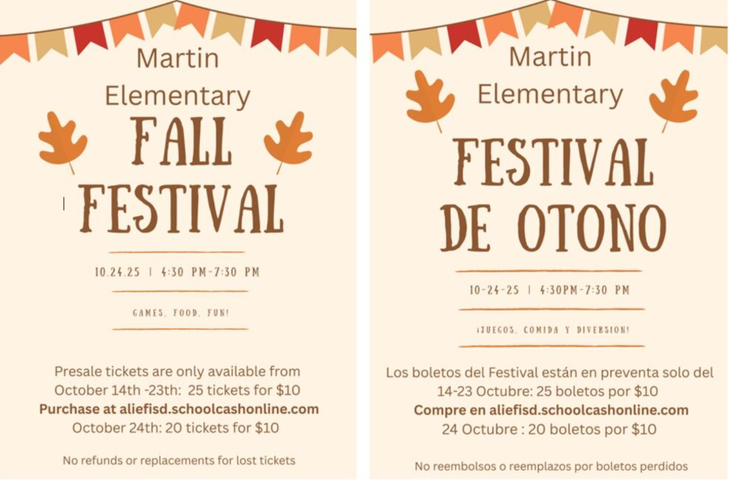 Martin Fall Festival 10.24.25 4:30-7:30 pm