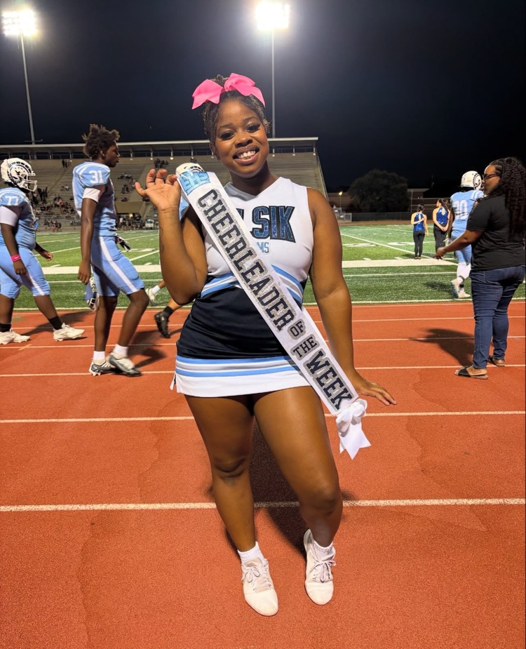 Congratulations to our Cheerleaders of the Week! π Your energy, dedication, and school spirit help keep Ram Nation fired up. Thank you for representing Elsik with pride and positivity!